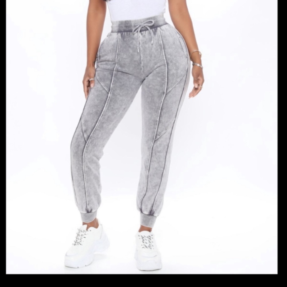 Obsessed w these Grey washed out joggers